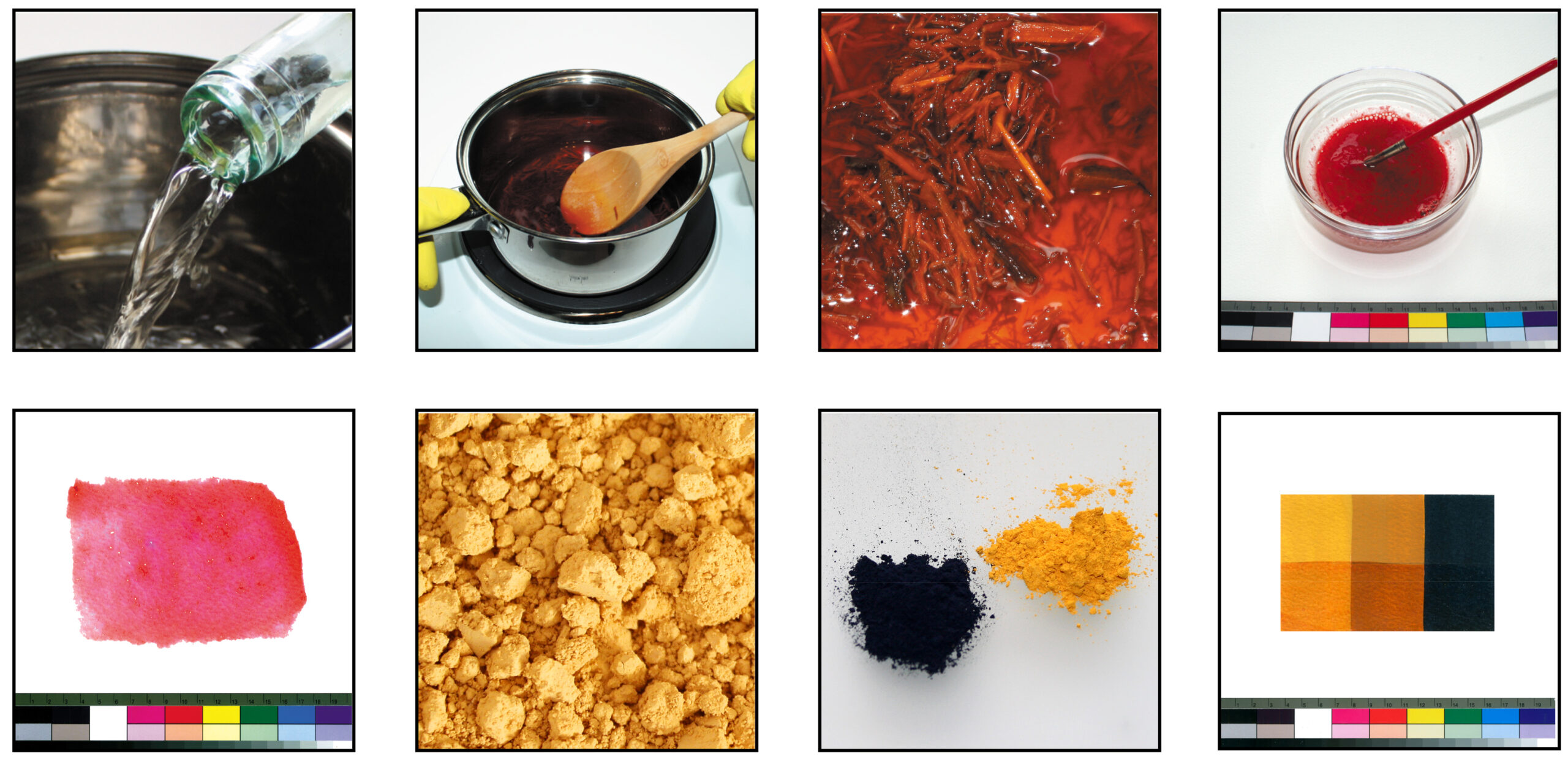 Making Organic Inks and Paints