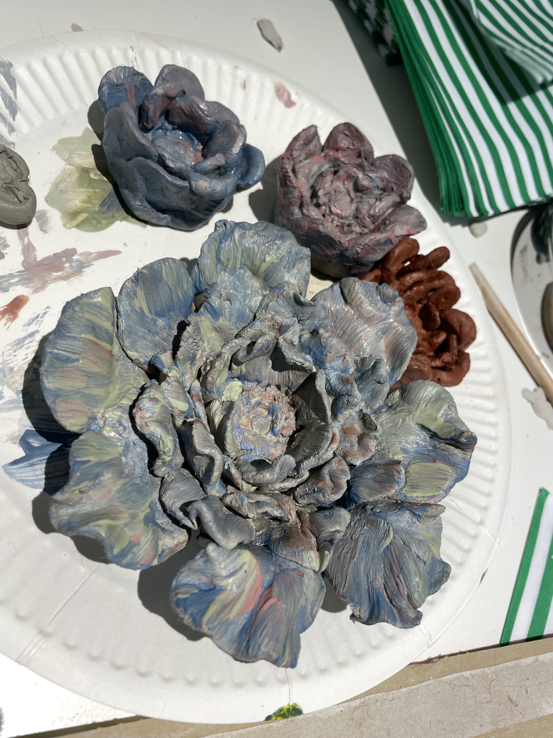 Family Summer Clay Flower Workshop