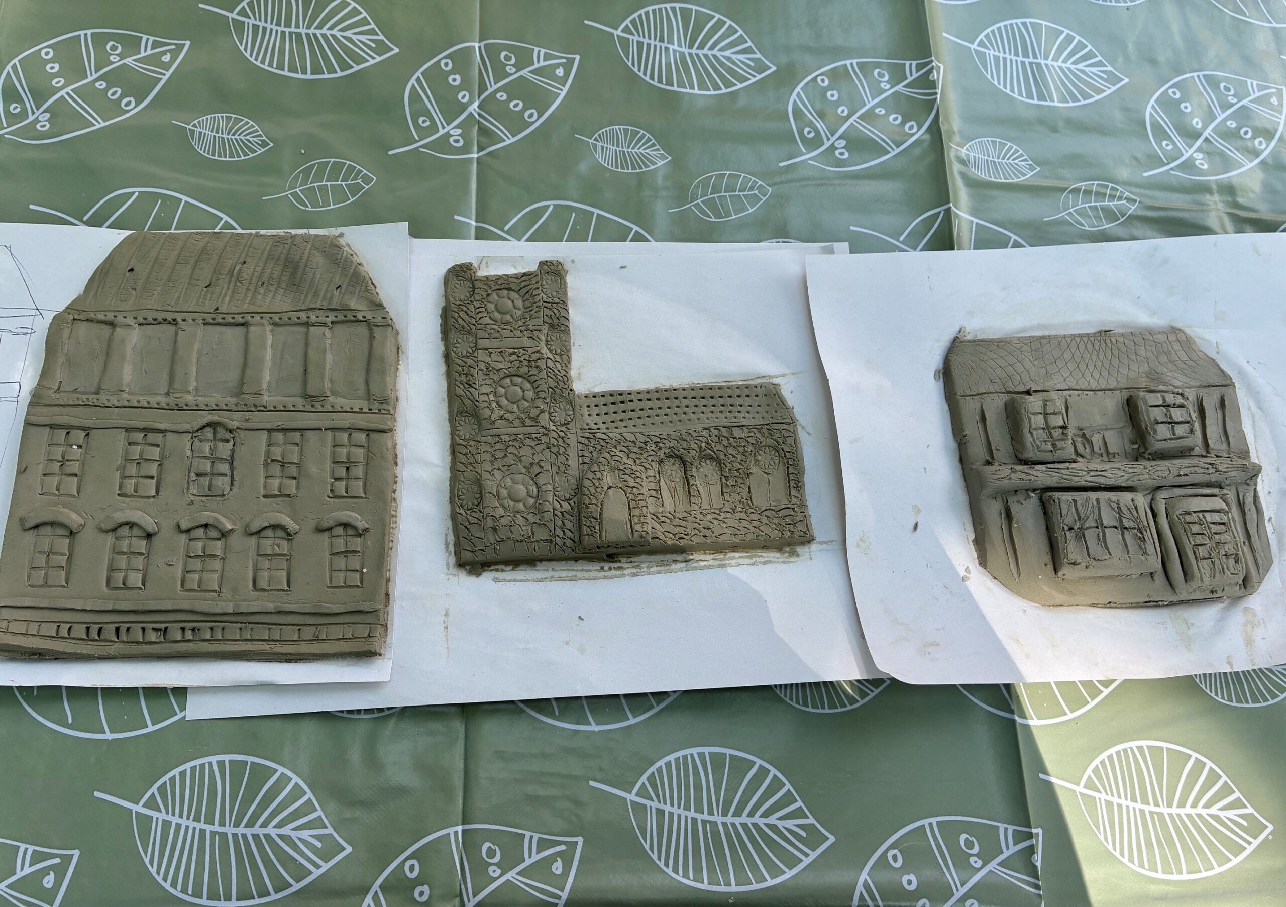 Family Summer Clay Tile House Workshop