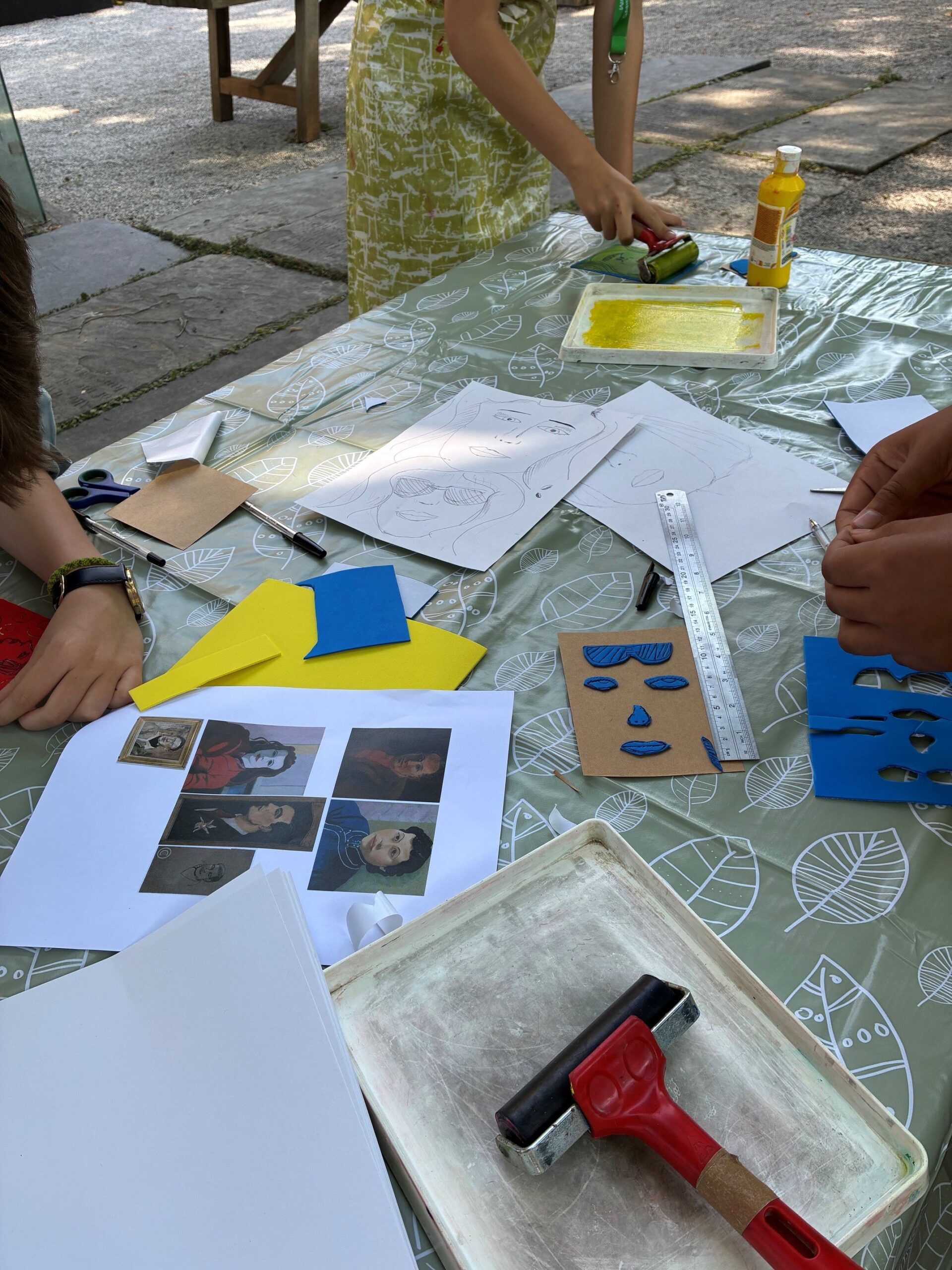 Family Summer Neurodiverse Portrait Printing